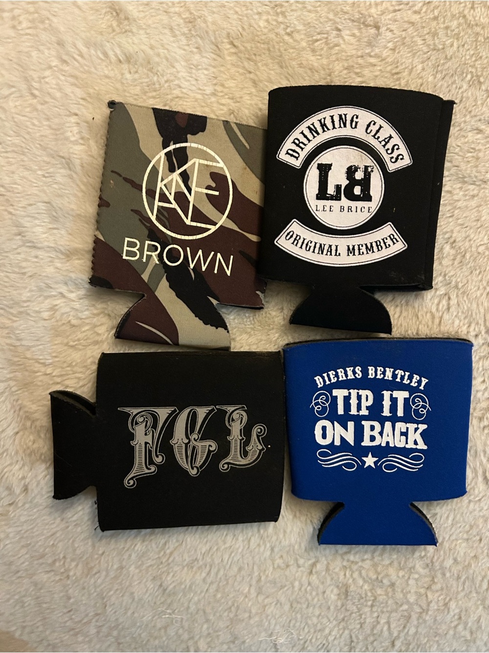 Country music collection Can koozies